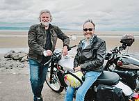 Si King und David Myers (r) in ihrer BBC-Kochsendung «The Hairy Bikers Go West».